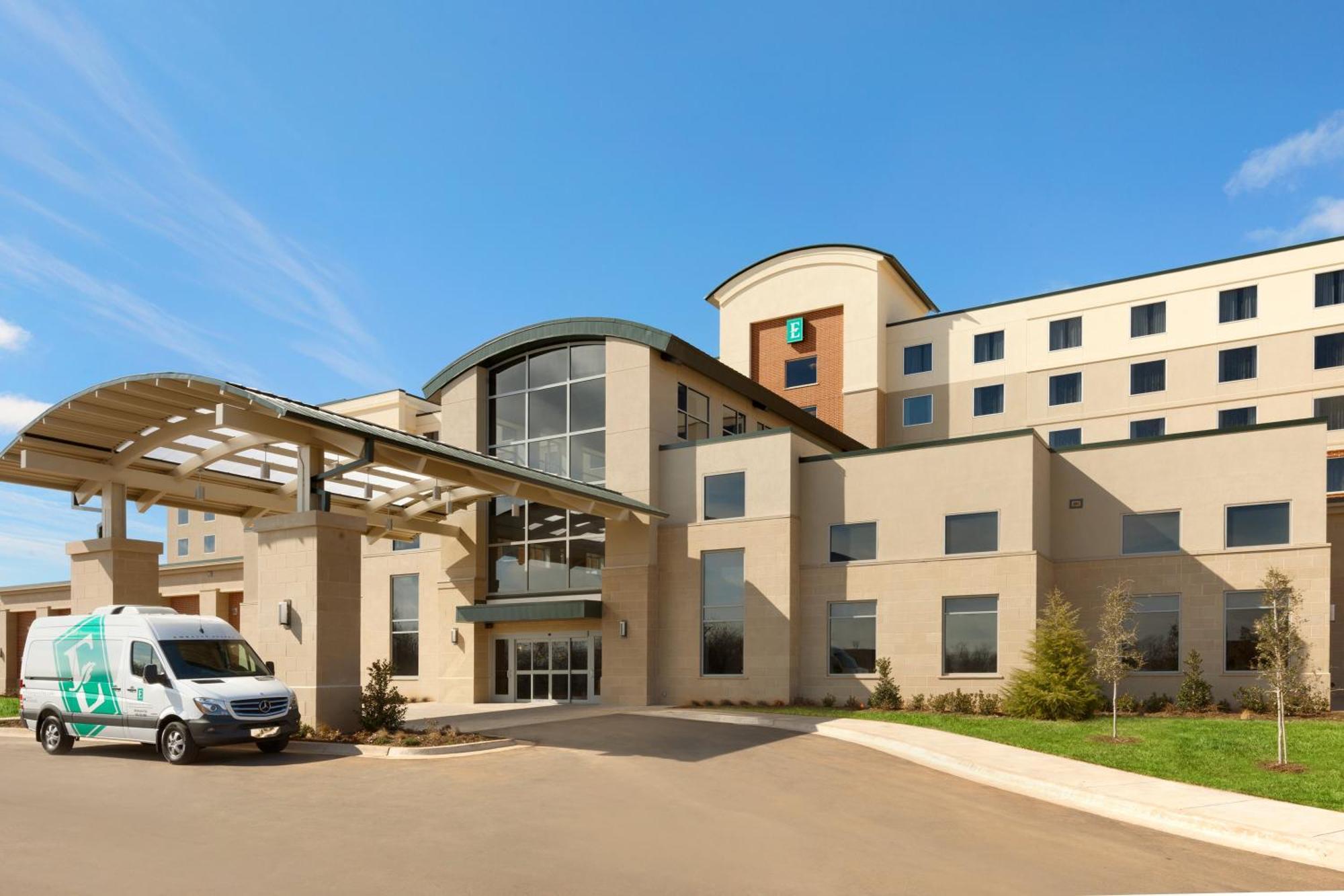 Embassy Suites Oklahoma City Downtown/Medical Center Exterior foto